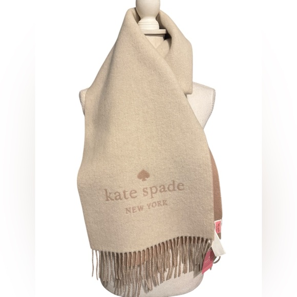 kate spade Accessories - Kate Spade Oblong wool/cashmere scarf new with tag